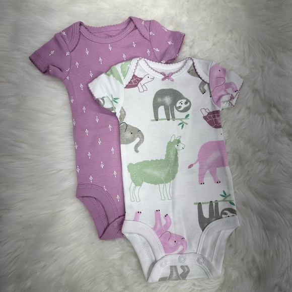 Carter’s Baby Girl bodysuit bundle​ - Picture 3 of 8